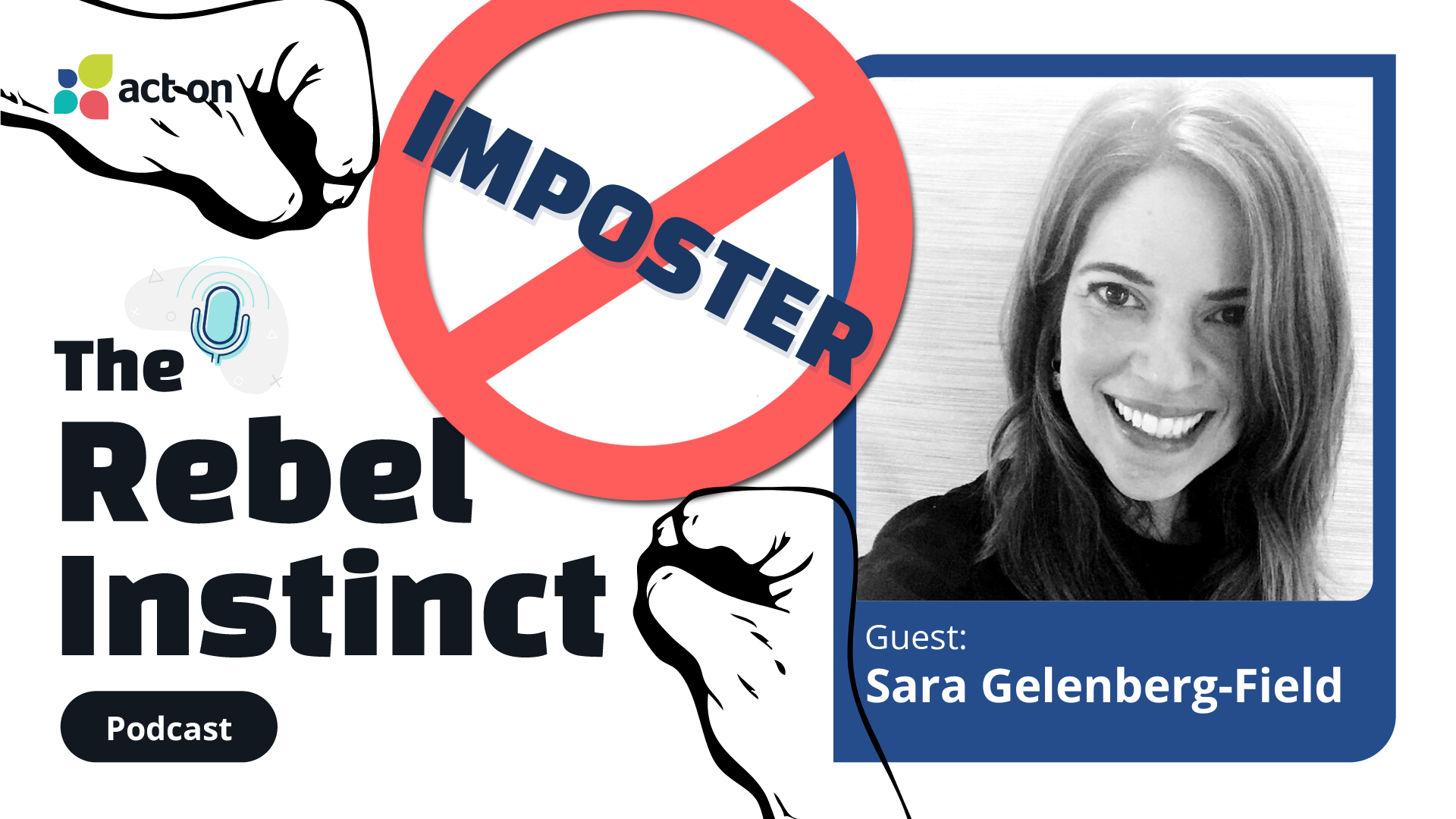 Ever notice how some people who are always talking don't really have a whole lot to say? Well now, it's YOUR turn to speak up! That imposter whispering doubt into your brain needs a reality check. Sara Gelenberg-Field has climbed the ladder at Starbucks, Nestle and Mommy's Bliss. She says she used to be the quiet one, but now speaks up to make her ideas come to life and transform MEGA companies. When there's a whole lot to feel burned out about, rebelling a little can sure reignite the fire.