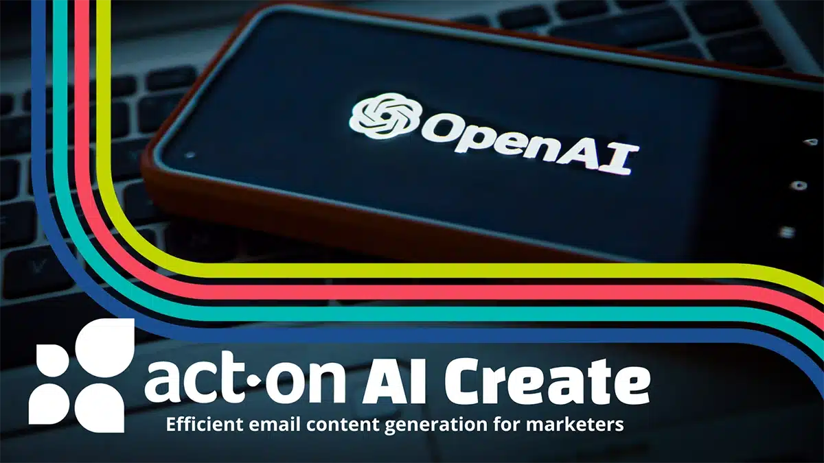 Act-On AI Create banner.