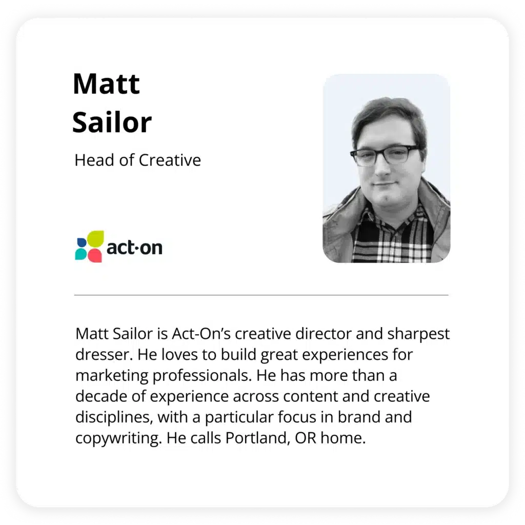 Matt Sailor Headshot and Bio
